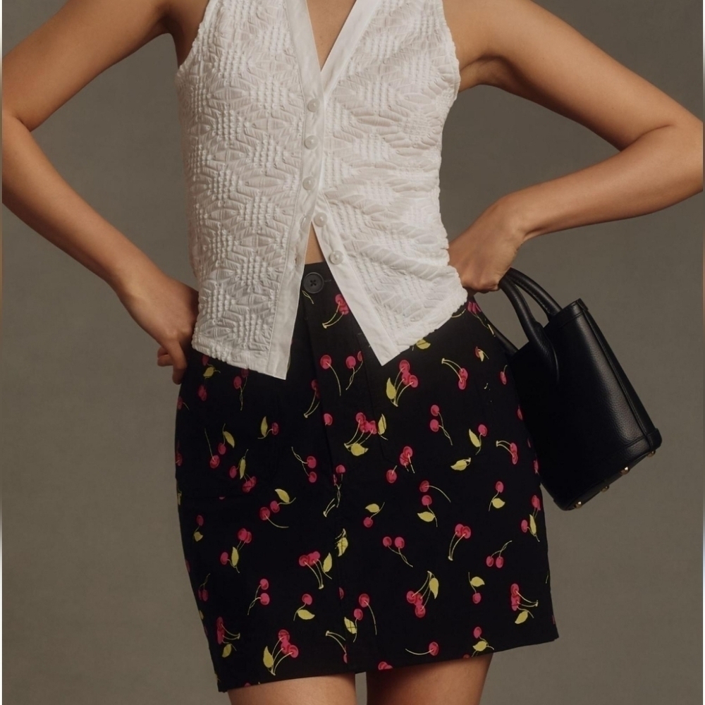 Anthropologie:The Colette skirt by Maeve: mini edition! BNWT! - Picture 2 of 9